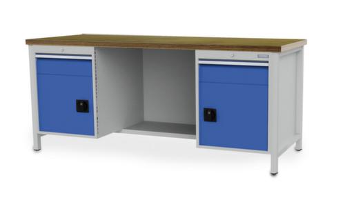 Bedrunka + Hirth Workbench with frame in many colors and different tops