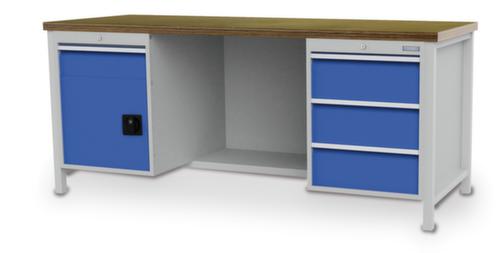 Bedrunka + Hirth Workbench with frame in many colors and different tops