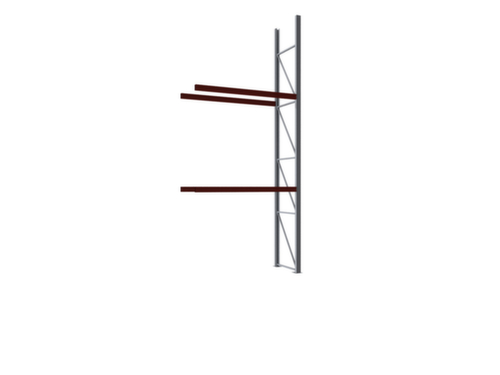 META Pallet rack MULTIPAL for 6 pallets, 1910 mm wide, 3 storage levels