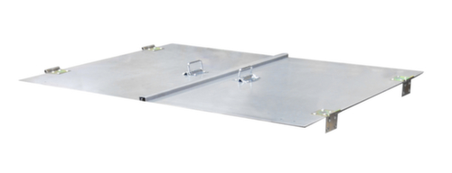 Bauer 2-piece hinged lid for Universal container