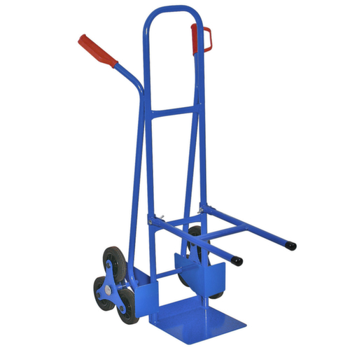 Chair stair truck, load capacity 175 kg, Solid rubber tires