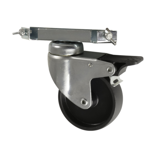 4 swivel castors Ø 75 mm for Transport box