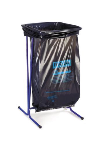 Bin liner stand for 110 liter bags, blue