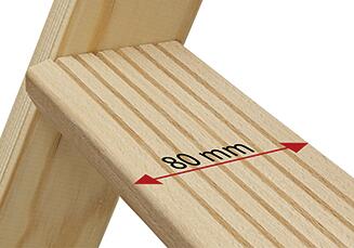 Hymer Wooden stepladder