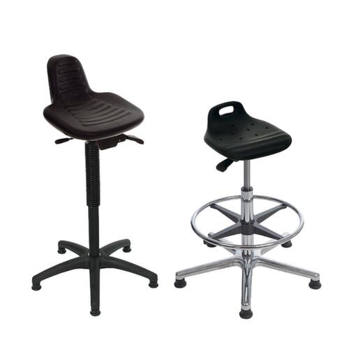Lotz Standing aid with inclinable PU seat