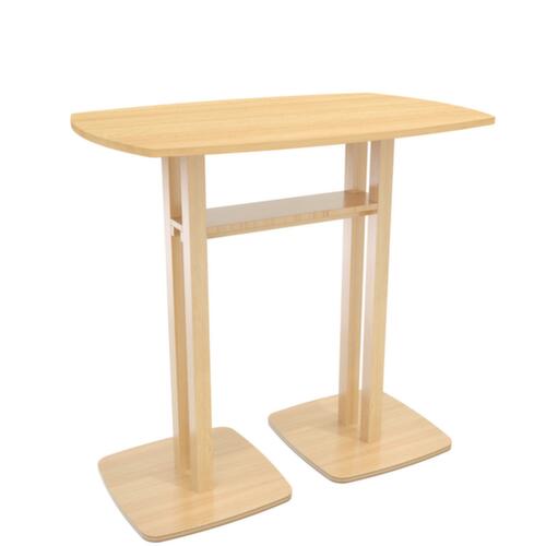 Paperflow Barrel-shaped high table Woody