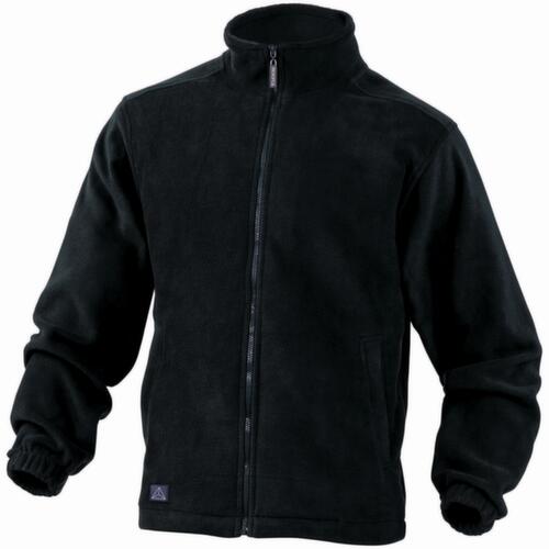 Fleece jacket with cuffs