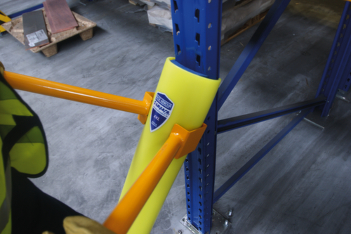 a.m.p.e.r.e. Assembly set for shelf bumpers for Shelf collision protection
