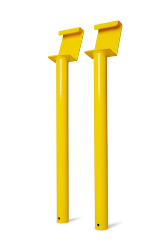 a.m.p.e.r.e. Assembly set for shelf bumpers for Shelf collision protection