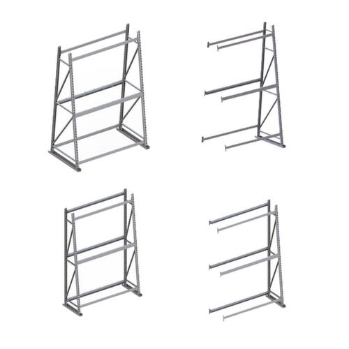 META Profile storage shelving MINI-RACK for light long goods