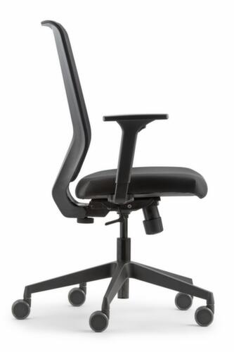 Dauphin Office swivel chair with mesh backrest
