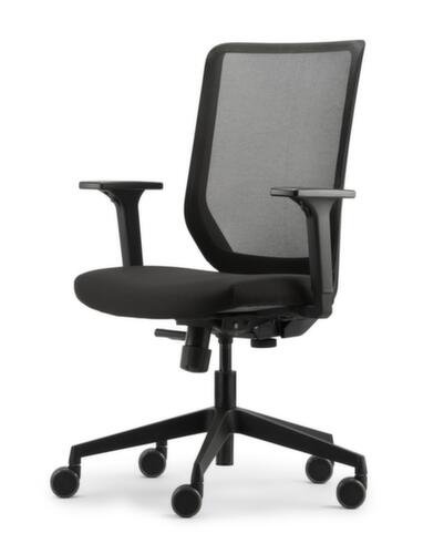 Dauphin Office swivel chair with mesh backrest