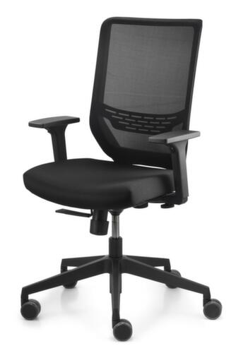 Dauphin Office swivel chair with mesh backrest
