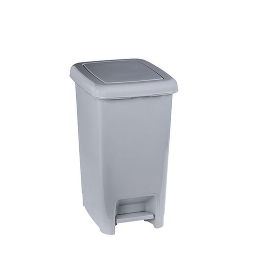 Pedal bin Slim in gray