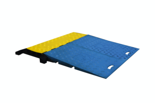 Moravia Wheelchair ramp set MORION for cable bridge, width 440 mm, blue