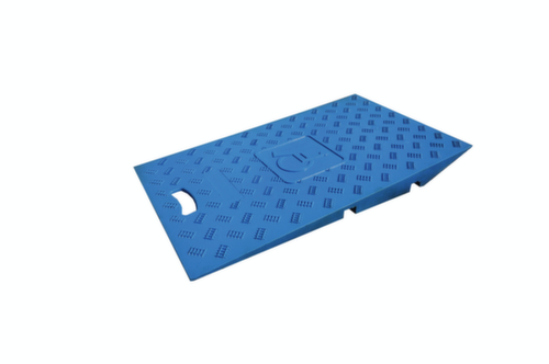Moravia Wheelchair ramp set MORION for cable bridge, width 440 mm, blue