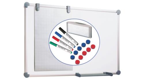 MAUL Whiteboard MAULpro with starter set, height x width 900 x 1200 mm
