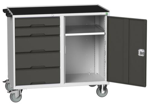 bott Assembly trolley verso with 4 castors