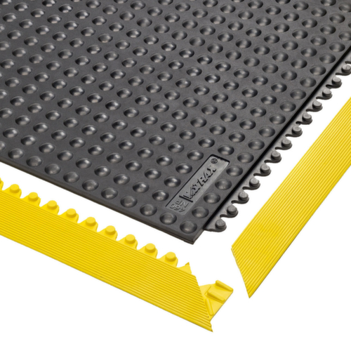 Anti-fatigue rubber tile Almelo plug-in system