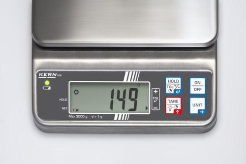 KERN Table scales made of stainless steel