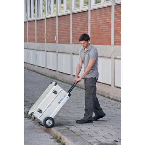 ZARGES Off-road roller set K 424 XC Ø 220 mm for Transport box