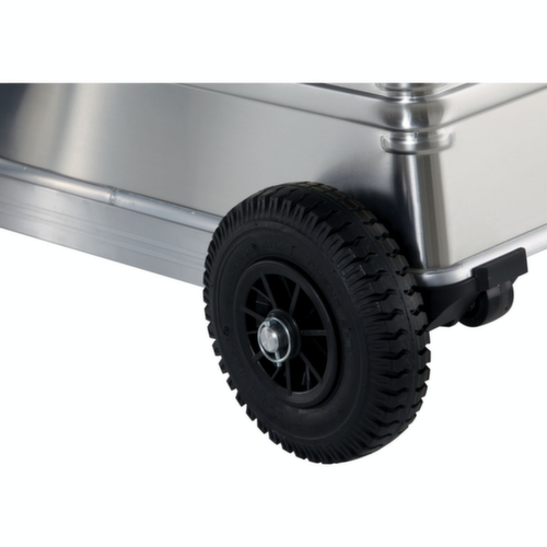ZARGES Off-road roller set K 424 XC Ø 220 mm for Transport box