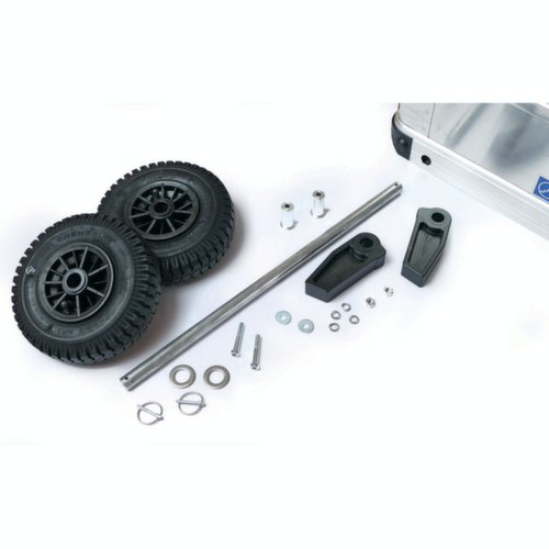 ZARGES Off-road roller set K 424 XC Ø 220 mm for Transport box