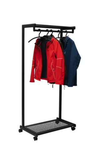 Compact MAULbolero mobile row wardrobe MAULbolero, RAL9004 Signal black