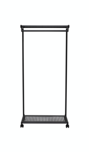 Compact MAULbolero mobile row wardrobe MAULbolero, RAL9004 Signal black
