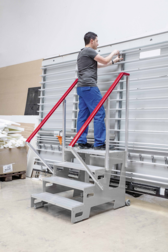 Hymer Mobile platform staircase