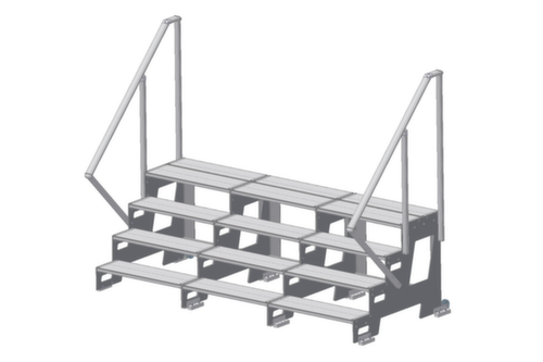 Hymer Mobile platform staircase
