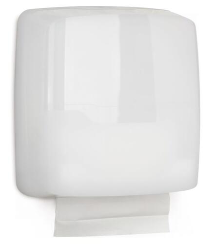 Paper towel dispenser, ABS, white