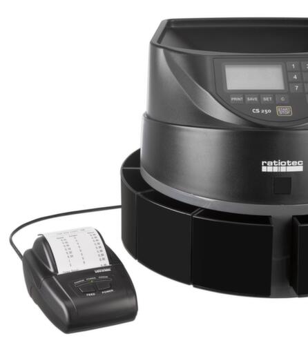 ratiotec Thermal receipt printer RTP 300 for Money counting machine