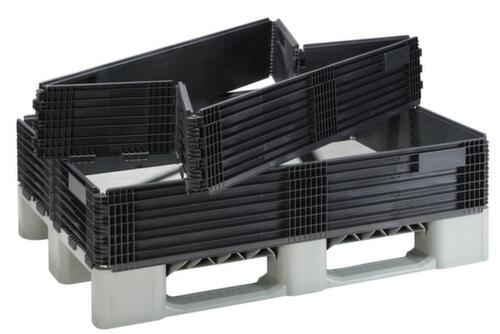 Pallet stacking frame KIGAFRAME® made from 100% recycled plastic