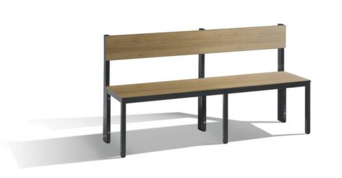 C+P Changing room bench Basic Plus for damp rooms