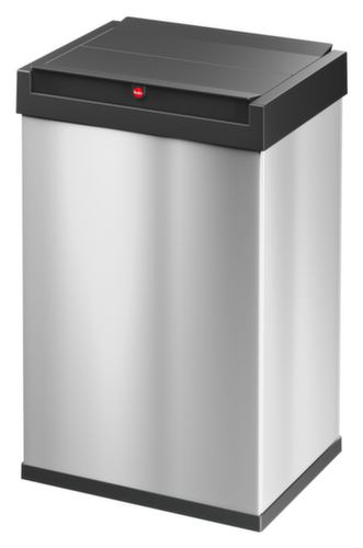 Hailo Litter garbage can with self-closing swing lid