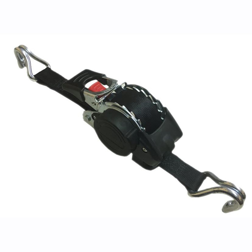 Tensioning strap for electric stair climber