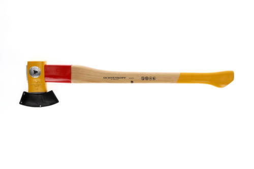 OX 648 H-1257 SPALT-FIX axe ROTBAND-PLUS with 70cm hickory handle