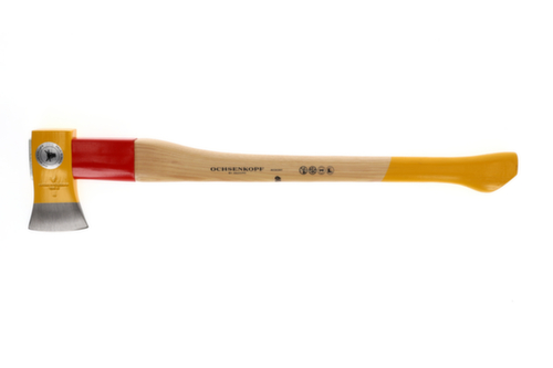 OX 648 H-1257 SPALT-FIX axe ROTBAND-PLUS with 70cm hickory handle