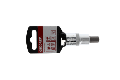 GEDORE R62550910 Screwdriver bit 1/2" 9 mm length 55 mm