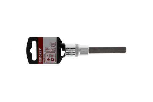 GEDORE R62551019 Screwdriver bit 1/2" 10 mm length 100 mm