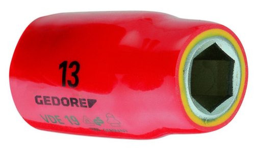 GEDORE VDE 19 14 VDE socket 1/2" hexagon 14 mm