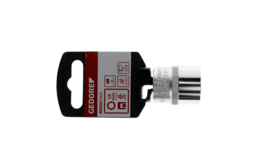 GEDORE R51001904 Socket wrench bit 3/8" hexagon 19 mm length 30 mm