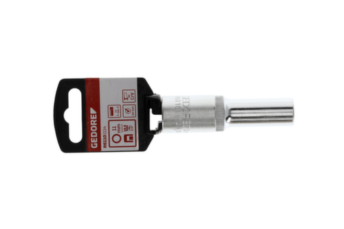 GEDORE R61101114 Socket 1/2" 12-point 11 mm length 77 mm