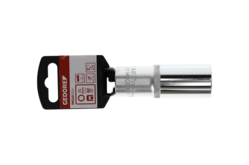 GEDORE R61102114 Socket 1/2" 12-point 21 mm length 77 mm