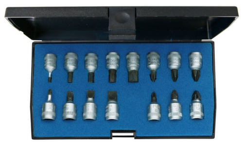 GEDORE INS 20 PM Screwdriver set 1/4" 15-piece IN-IS-PH-PZ