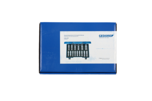 GEDORE D 19 L-015 Socket set 1/2" 15-piece UD 10-32 mm