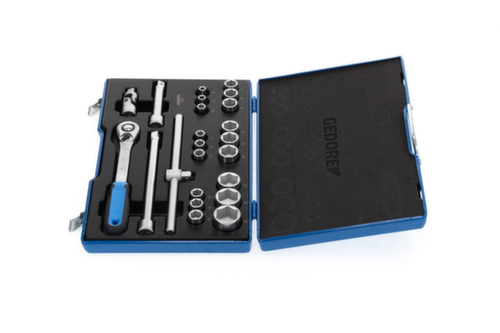 GEDORE 19 EMU-20 Socket set 1/2"