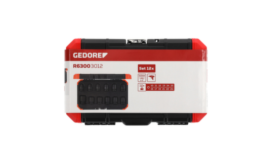 GEDORE R63003012 Power wrench socket set 1/2 12-piece