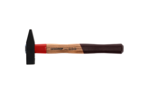 GEDORE 600 H-500 ROTBAND-PLUS locksmith's hammer with hickory handle